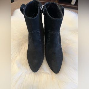 Black Suede Ankle Boots
